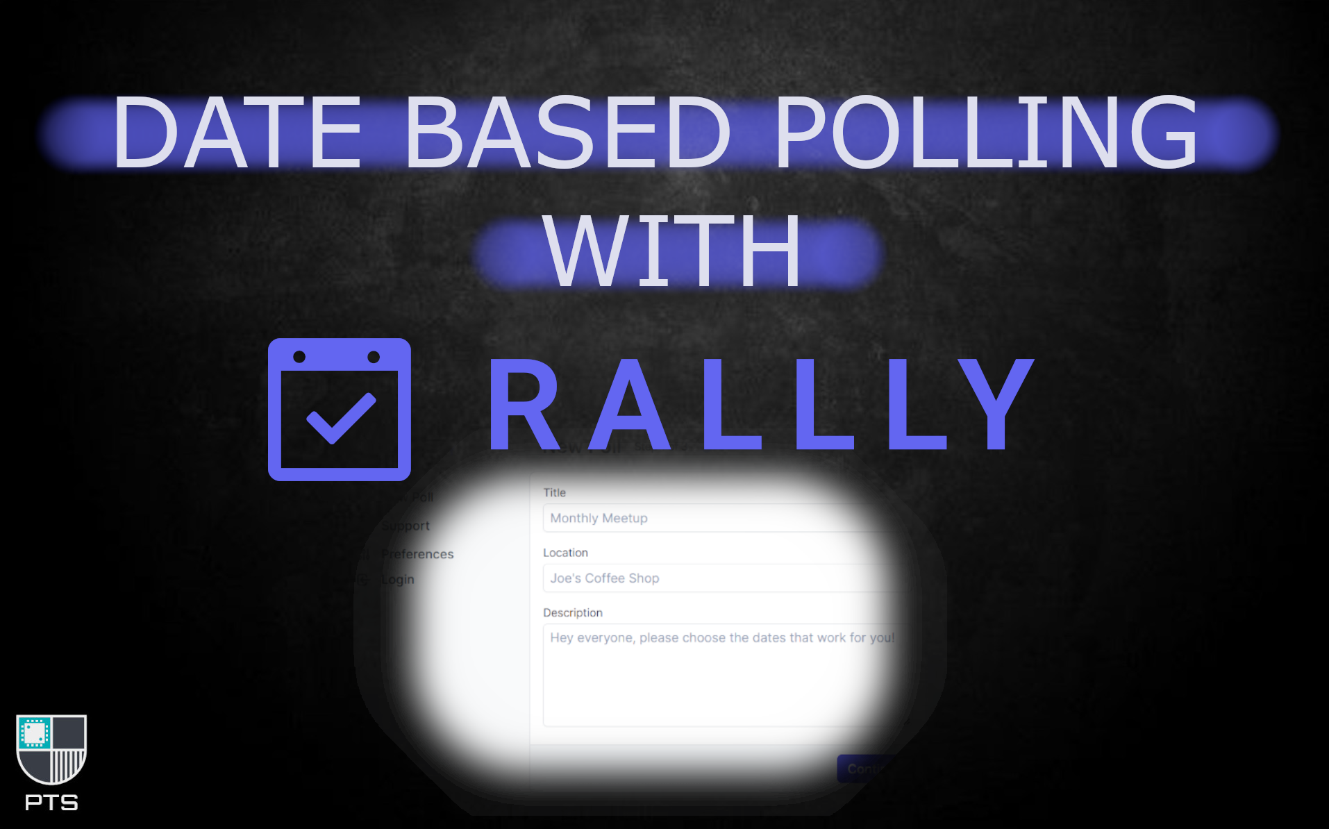 Creating polls with Rallly to arrange meeting times, suitable for social or business use