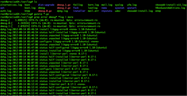 Finding your Synology Logs