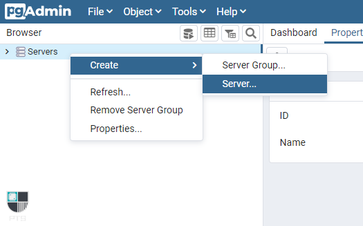 installing your PostgreSQL and pgAdmin4 database and management containers in docker
